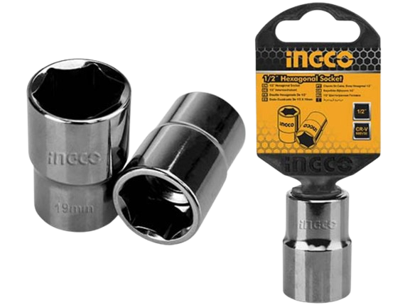 SOQUETE SEXTAVADO 1/2 POL 10MM (HHAST12101) INGCO
