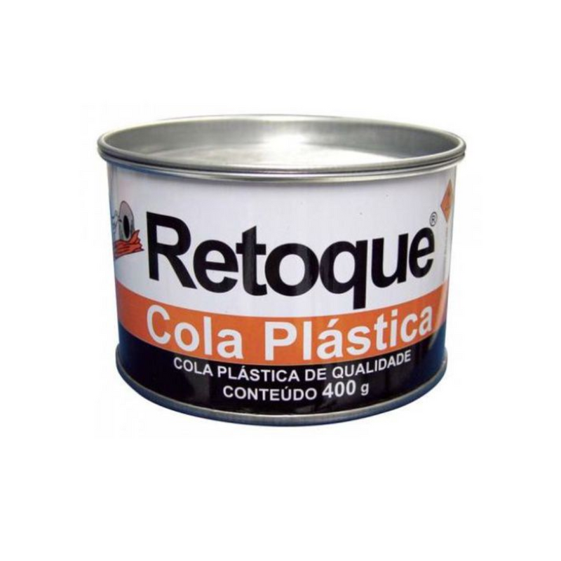 MASSA PLASTICA CINZA C/ CATALIZADOR 400GR (168882)