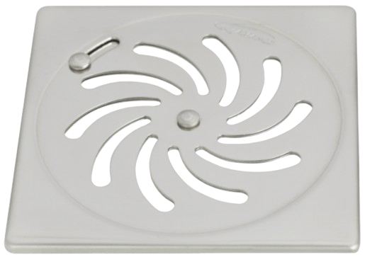 GRELHA VORTICE INOX ABRE/FECHA QUAD DN150 (99070) AMANCO