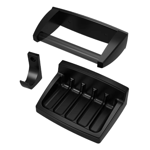 KIT PLASTICO COM 3 PÇS PRETO (KB2C3*PR1) ASTRA