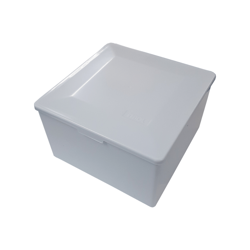 CAIXA DE PASSAGEM PVC BRANCA 15X15X09 (4591)