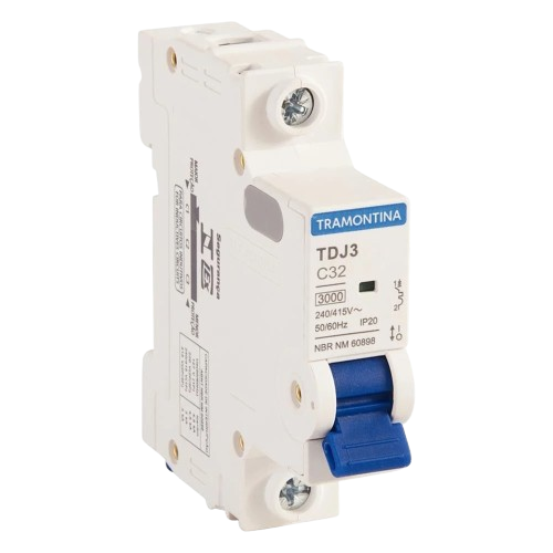 DISJ UNIPOLAR 32A CURVA C (58011108) TRAMONTINA