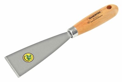 ESPATULA RIGIDA 6CM C/CABO MADEIRA (77394065) TRAMONTINA