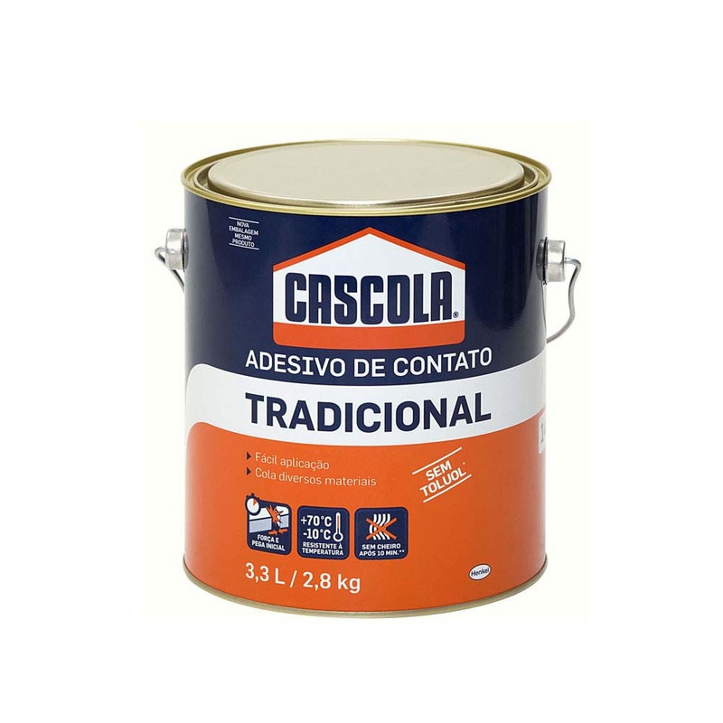COLA CONTATO TRADICIONAL 2,8KG CASCOLA
