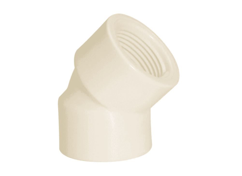 JOELHO ROSCAVEL PVC 45X3/4  (11640) AMANCO