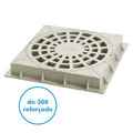 TAMPA COM GRELHA P/ CAIXA  PLUVIAL (13150) AMANCO