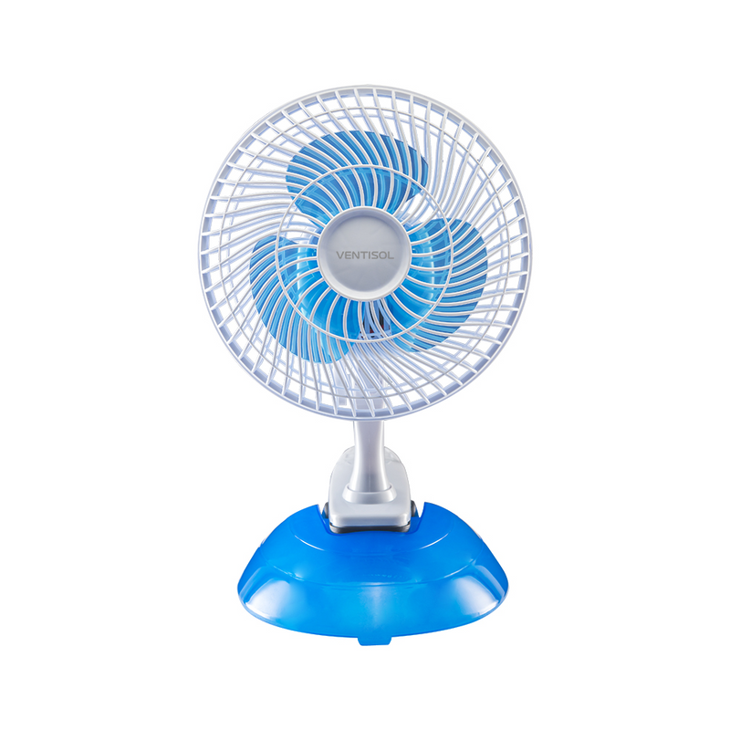 Ventilador de Mesa/Clipe Branco com 3 Pás 20cm 14W 220V - Ventisol