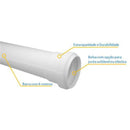 TUBO EG BR PVC 40MM (11000401) FORTLEV