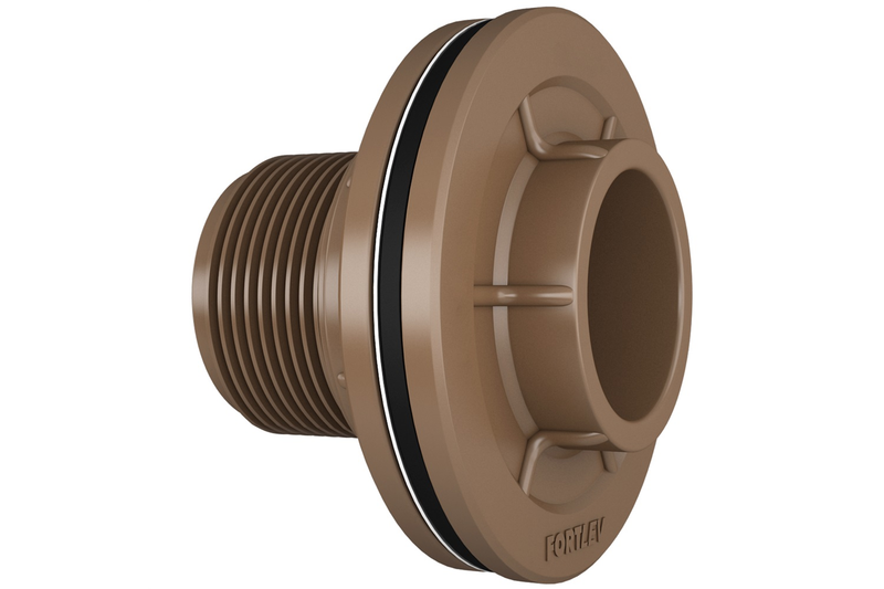 ADAP SOLD PVC FLANGE P/ CX D'AGUA 40MM (10014011) FORTLEV