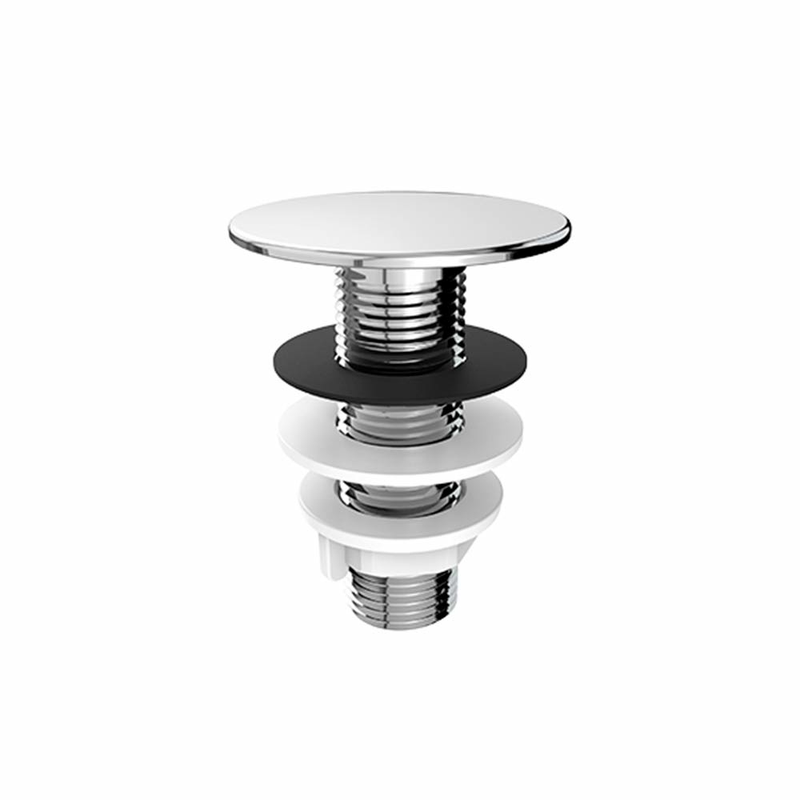 PLUG 1/2 CROMADO P/BIDE E LAVATORIO 50MMX69,2MM (091502) BLUKIT