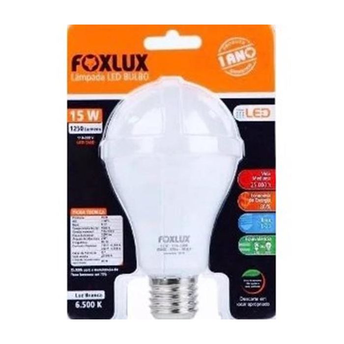 LAMP LED BULBO 15W 6500K BIV E27 (LED90.23) FOXLUX