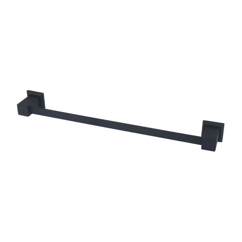 PORTA TOALHA BANHO SQUARE BLACK (8252) LEAO