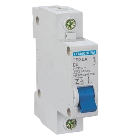 DISJ UNIPOLAR 4A CURVA C (58011002) TRAMONTINA