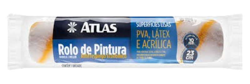 ROLO LA ATLAS ANTIRESPINGO ECONOMICO 23CM (401449)