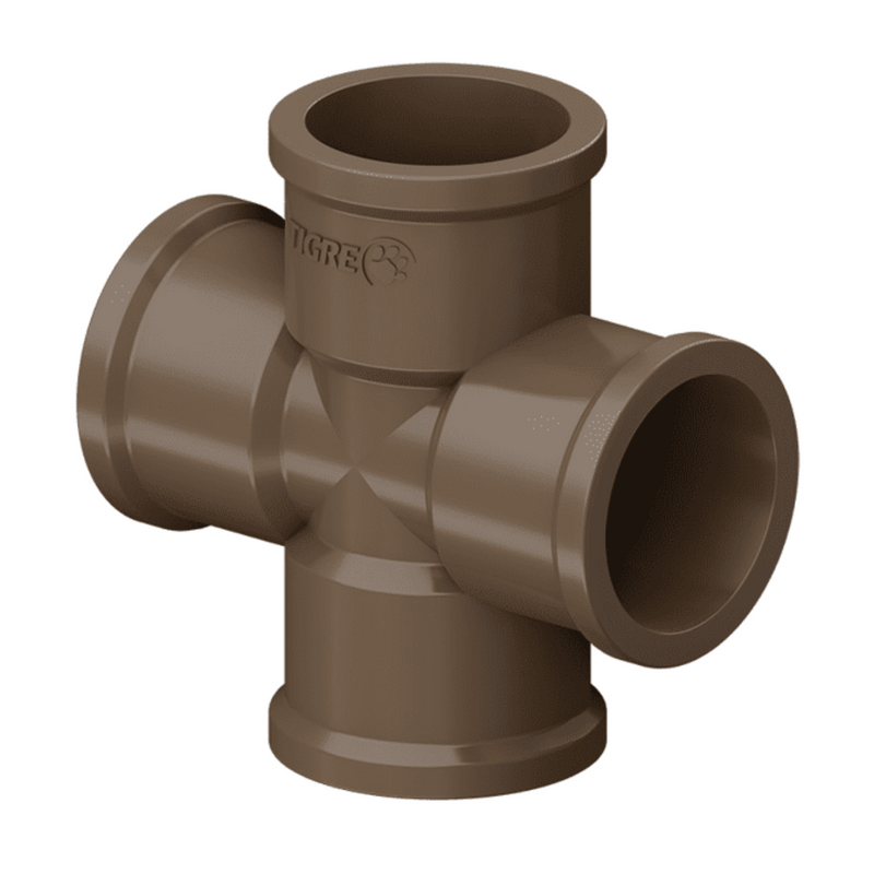 CRUZETA SOLD PVC 25MM TIGRE