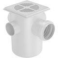 CAIXA SIFONADA PVC 100X150X50 QUAD BR (11071011) FORTLEV