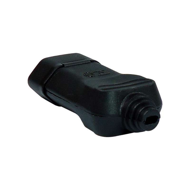PLUG FEMEA PRETO 2P+T 20A C/PRENSA CABO (PA015035) MARGIRIUS