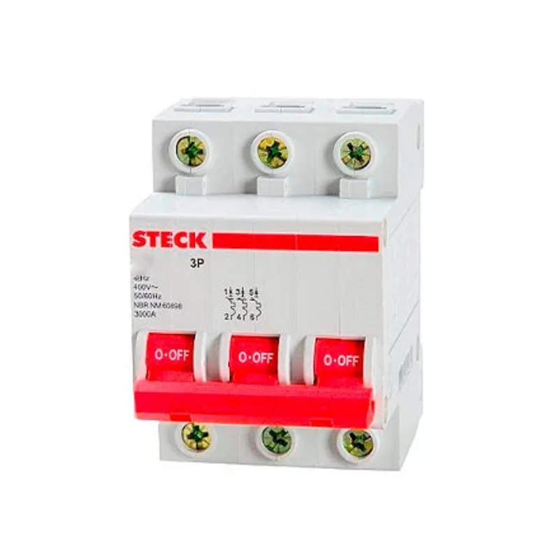 DISJ TRIP 10A CURVA C (SDD63C10) STECK