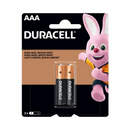 PILHA AAA PALITO CARTUCHO C/ 2 PILHAS DURACELL