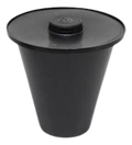 CAIXA INSPECAO CONICA PVC C/TAMPA (004775)