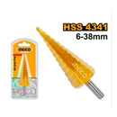 BROCA ESCALONADA HSS 4341 6MM A 38MM (AKSDS63803) INGCO
