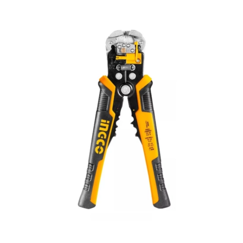 ALICATE AUTOMATICO 3 EM 1 P/ ELETRICISTA 8.1/4" CORTAR, DECAPAR E CRIMPAR (HWSP102418) INGCO