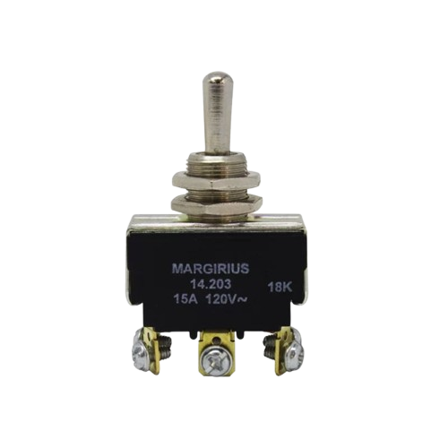 CHAVE BIP 15A ALAVANCA METAL REVERSORA 14203 (MG951) MARGIRIUS