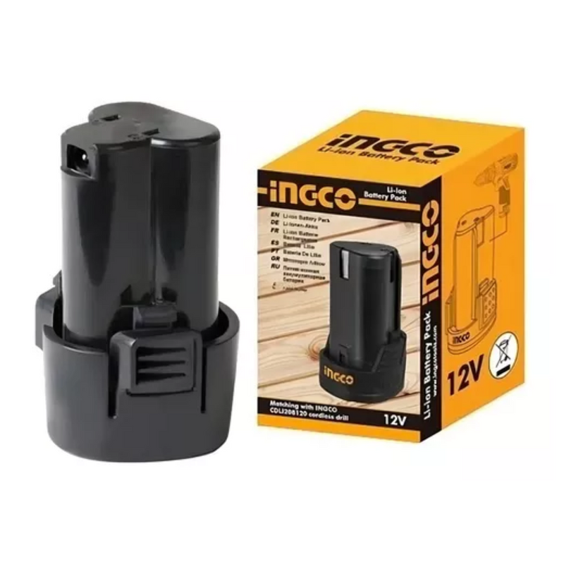 BATERIA PALITO 1.5 AH ION-LITIO 12V LINHA S12 (FBLI12152) INGCO