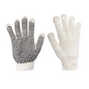 LUVA MALHA LISA C/PIGMENTO BRANCA 4F