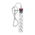 DPS ICLAMPER ENERGIA BARRA C/5 TOMADAS TRANSP 10A (021067)
