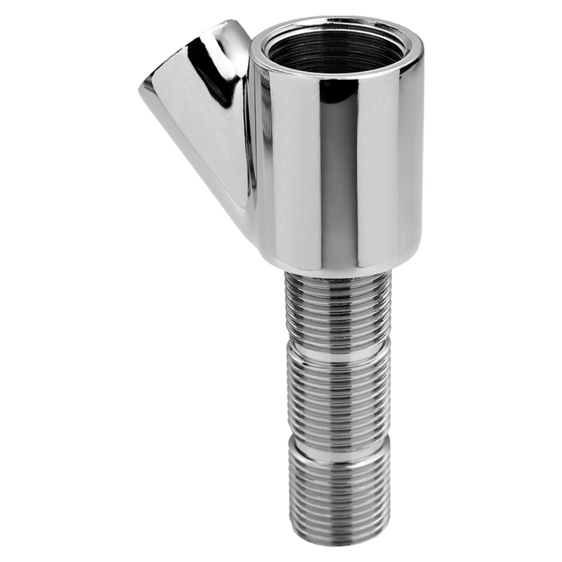 TE LATAO CROMADO 45 (TIPO Y) ROSCA MF 1/2 (170205-21) BLUKIT