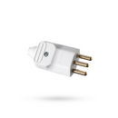 PLUG MACHO BRANCO 2P+T 20A C/PRENSA CABO (PA015008) MARGIRIUS