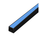 CANALETA PRETA FOSCA 20X10X2000 C/ADESIVO 6265 ALUMBRA