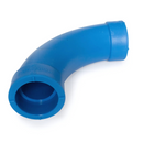 CURVA CURTA PPR AZUL 90X63MM (CC630A) TOPFUSION