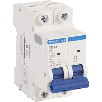 DISJ BIP 50A CURVA C (58012110) TRAMONTINA
