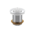 VALV P/ TANQUE 1.1/2 CROMADA (VAT/4995) DALCON