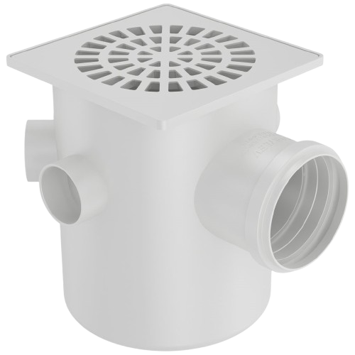 CAIXA SIFONADA PVC 150X185X75 QUAD BR (11071171) FORTLEV