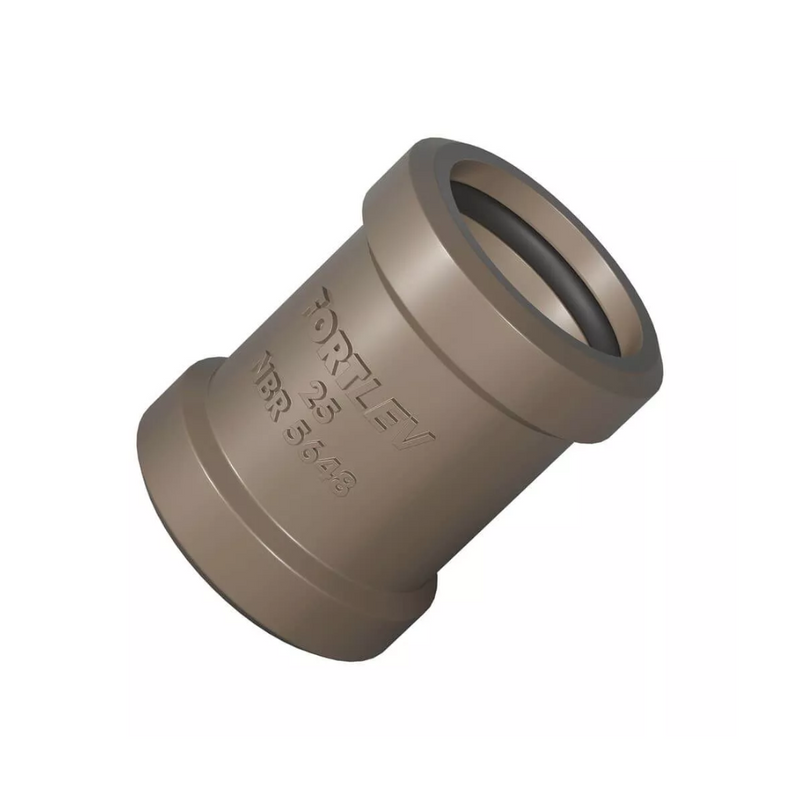 LUVA SOLD CORRER PVC 20MM (10180201) FORTLEV