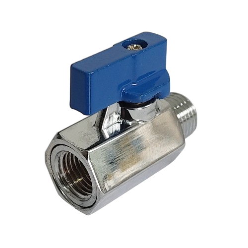 MINI VALV ESF LIGA DE COBRE 1/2 MACHO/FEMEA