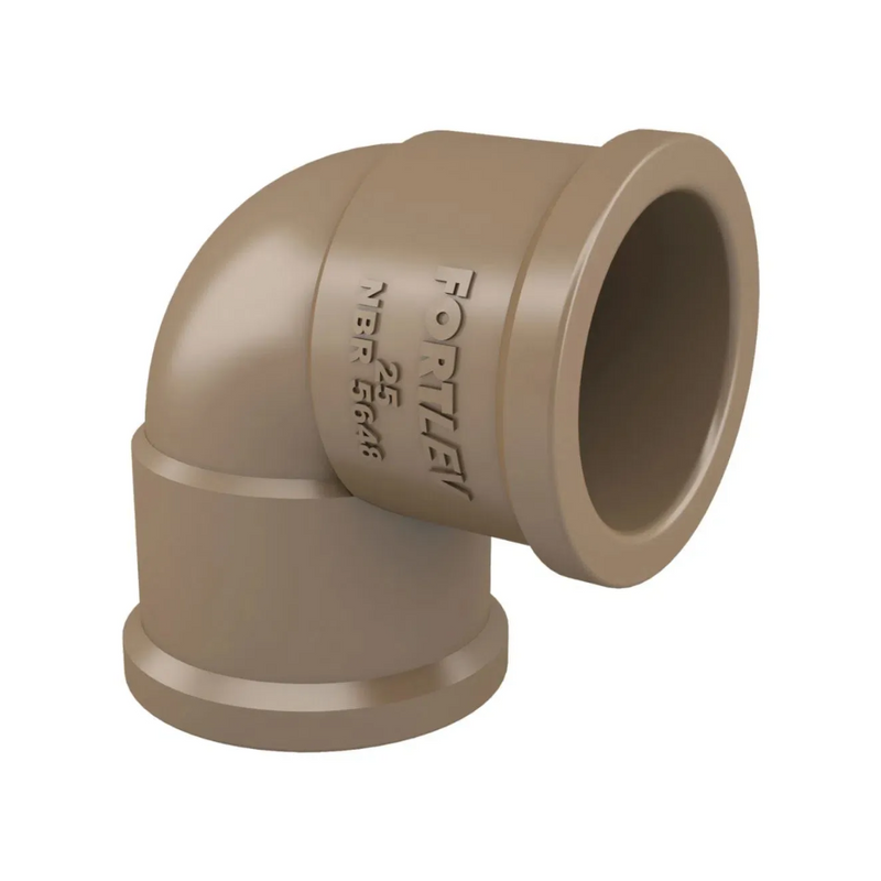 JOELHO SOLD PVC 90X20MM (10130207) FORTLEV