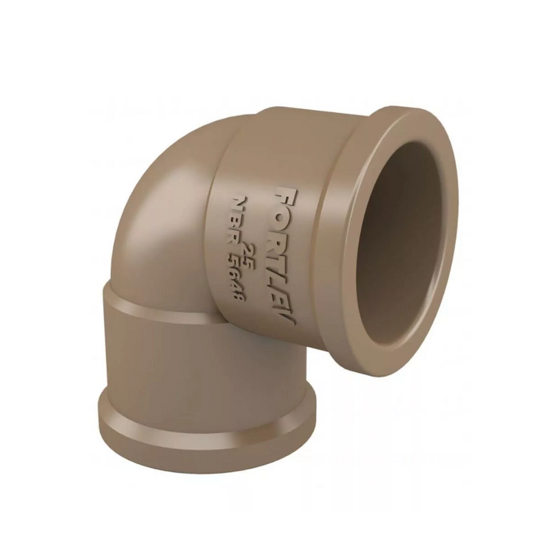 JOELHO SOLD PVC 90X50MM (10130503) FORTLEV