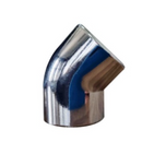 COTOVELO 45 ROSCA FEMEA 1/2 X 1/2 METAL CROMADO (10899CRE) GARDEN