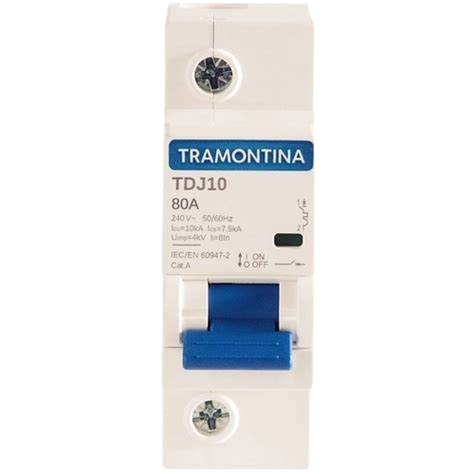 DISJ UNIPOLAR 80A CURVA C (58011143) TRAMONTINA