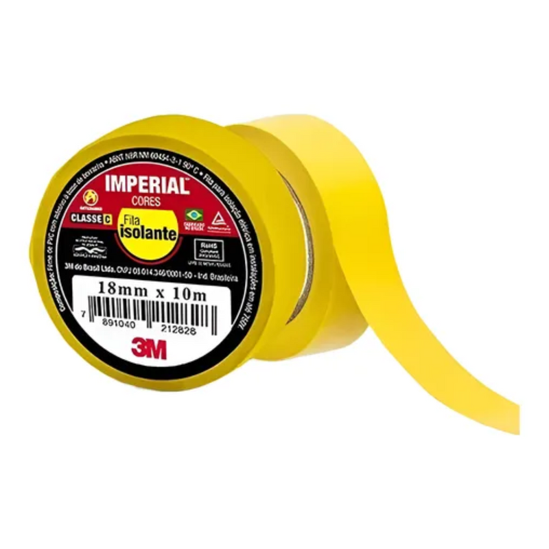 FITA ISOLANTE IMPERIAL 18MMX10MT AM 3M