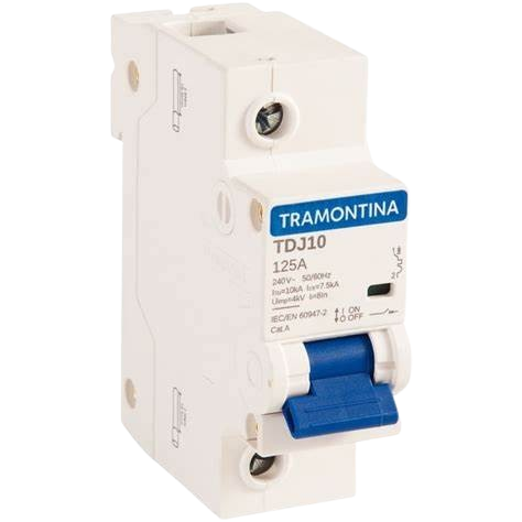 DISJ UNIPOLAR 125A CURVA C (58011146) TRAMONTINA
