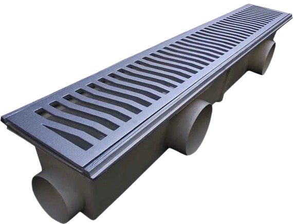 CAIXA COL PVC C/GRELHA SAIDA LATERAL 14X96CM (2118) COSTA NAVARRO