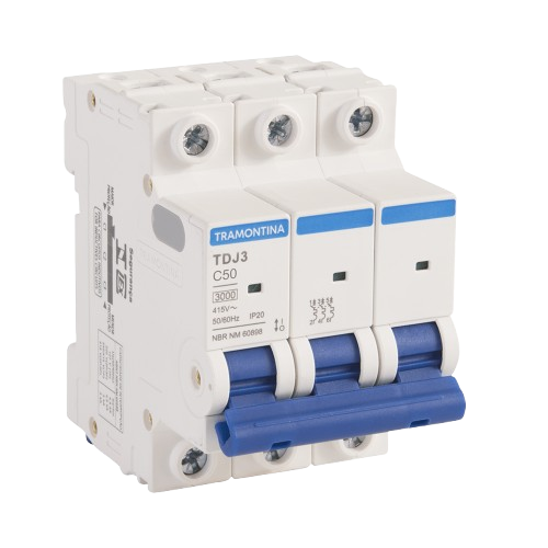 DISJ TRIP 50A CURVA C (58013110) TRAMONTINA