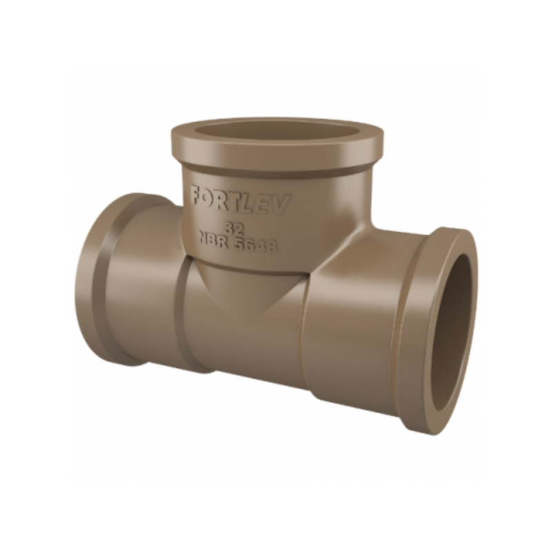 TEE SOLD PVC 32MM (10250322) FORTLEV