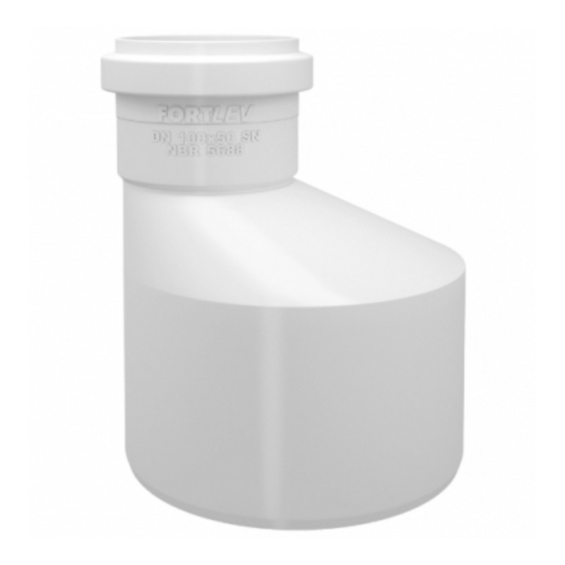 RED EG BR PVC 100X50MM (11231051) FORTLEV