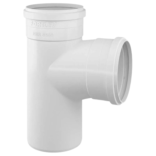 TEE EG BR PVC 200MM (11252001) FORTLEV
